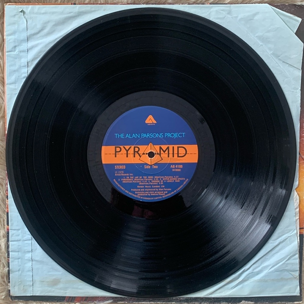 The Alan Parsons Project - Pyramid LP - Picture 5 of 5